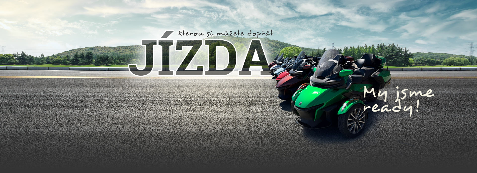 půjčovna tříkolek a motocyklů Liberecký kraj